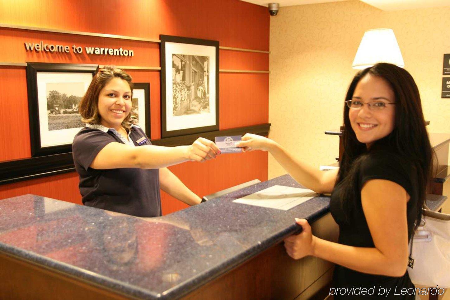 Hampton Inn Warrenton, Va Interiør billede